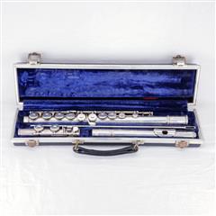 【中古】 Passion Flute StephanDeruby Muramatsu AD #34263 - Silver Flute, inline G, B footjoint
